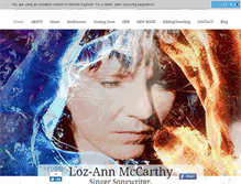 Tablet Screenshot of lozannmccarthy.com